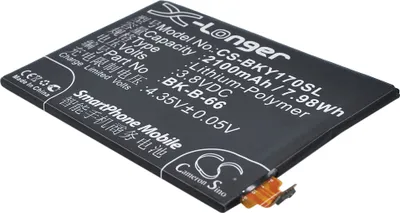 Produktbild von TECHTEK Akku Kompatibel mit [BBK] VIVO Y17, VIVO Y17t, VIVO Y17W Ersetzt BK-B-66