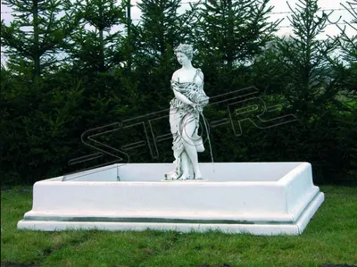 Image de Fontaines Figure Statue Statues Sculpture Jardin 138cm Nouveau 08