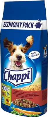 Image de Chappi Croquettes pour chiens au bœuf, à la volaille et aux légumes 13,5 kg