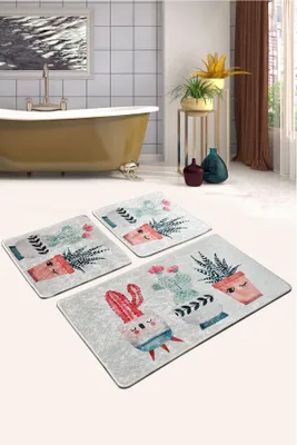 Image de Mijolnir, Happy- CHL3239, Coloured, Tapis de bain, 700 gr/m², 100% velours