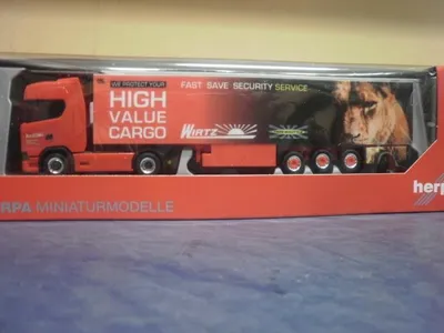 Produktbild von Herpa LKW Scania CS 20 Topl/Aerop. Kühl-KSZ Wirtz High Value Cargo 306751
