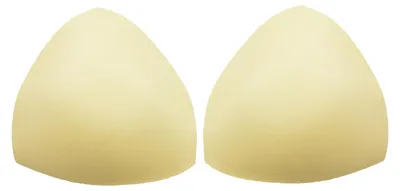 1 Paar BH Einlagen, Einlagen für Bikini Korsett, Größe S beige