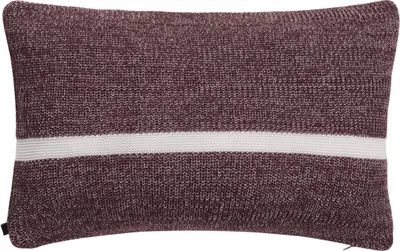 Produktbild von Marc O'Polo Kissen Rivar  Farbe Aubergine Größe 30x50 cm