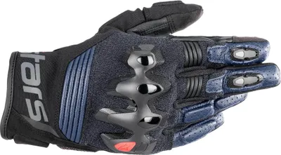 Produktbild von Alpinestars Harok Motorrad Handschuhe, schwarz/blau, M