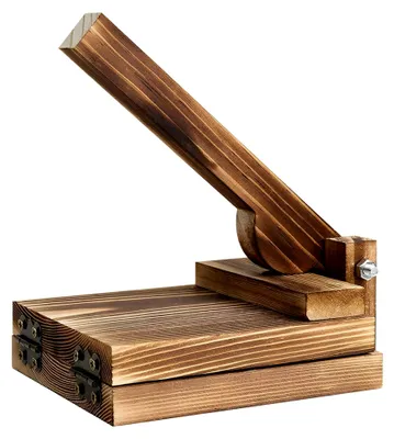 Produktbild von Holz-Tortillapresse für Teigwaren