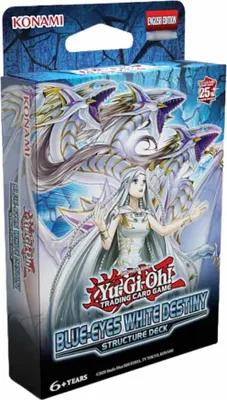 Obrázek produktu pro Yu-Gi-Oh! Structure Deck Blue-Eyes White Destiny Anglicky (Reprint)