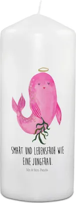 Produktbild von Mr. & Mrs. Panda Trauerkerze Skorpion Astrologie - Weiß - Geschenk, Tierkreiszeichen, Moderne Trauerkerzen, Kerzen Trauer, Kerze Für Beerdigung, Sternzeichen, Horoskop