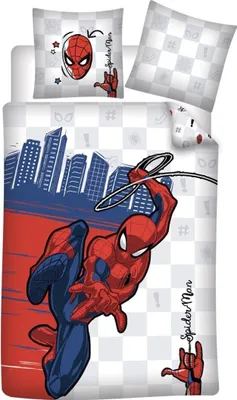 Obrázek produktu pro Spiderman povlak na přikrývku Shoot! - Bavlna 65 x 65 cm