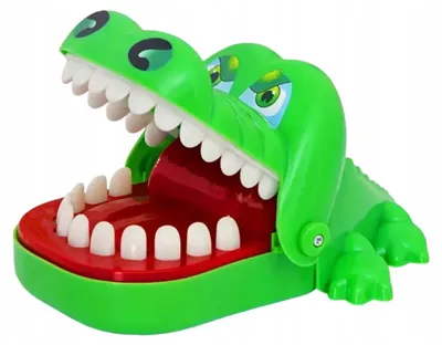 Zdjęcie produktu dla Krokodyl U Dentysty ViO T-1631 Gra Zręcznościowa Kajman Chory Ząbek Ząb