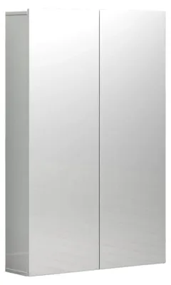 Produktbild von 2-türiger MehrzweckschrankTzaneen, Multifunktionale Möbel, Schuhschrank, Besenschrank, Italy, 70x19h115 cm, Glänzendes Weiß