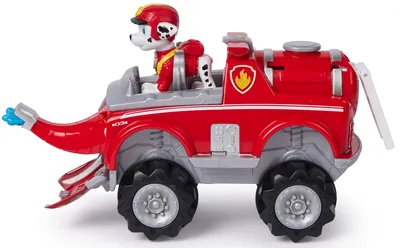 Productafbeelding van Paw Patrol - Jungle Pups: Olifant-voertuig met Marshall-figuur
