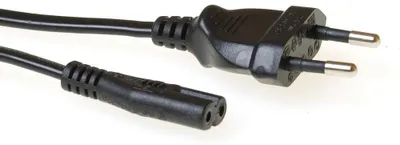 Image de ACT Câble de connexion 230V Euro mâle - C7 femelle 1,5 m, 1,5 m