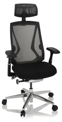 Obrázek produktu pro Kancelářská židle, otočná, INSPERO / černá