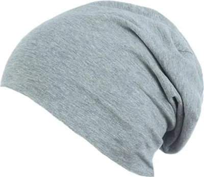 Produktbild von Uni Beanie Damen und Herren, Sportgrau, One Size