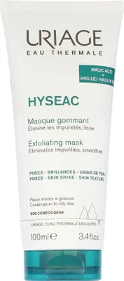 Image de URIAGE Hyséac Masque exfoliant Masque exfoliant pour peaux grasses et mixtes 100 ml