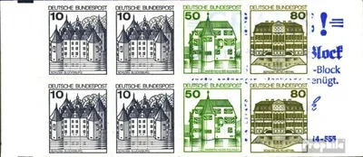 Produktbild von Briefmarken BRD (BR.Deutschland) 1984 Mi MH24h (kompl.Ausg.) postfrisch Burgen und Schlösser