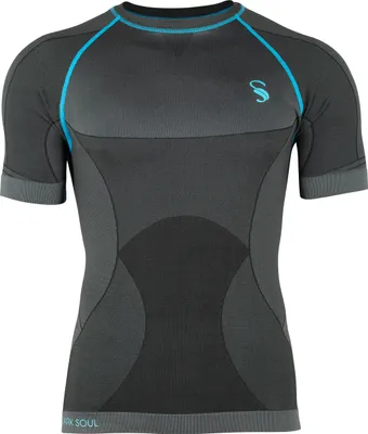 Produktbild von Stark Soul® Kurzarm Funktionsshirt Seamless, Base Layer M/L Grau