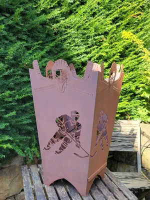 Produktbild von Edelrost Feuerkorb Eishockey