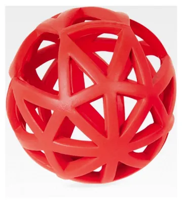 Produktbild von Hohlfaserball aus Gummi, Hundespielzeug