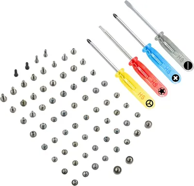 Produktbild von Schraubenset iPhone 14 – Komplettes Ersatzset mit Pentalobe-Schrauben & Tools