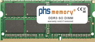 Zdjęcie produktu dla Pamięć RAM PHS-memory 8GB do Acer Aspire ES1-571-C55X DDR3 SO DIMM 1600MHz PC3L-12800S (SP205960)