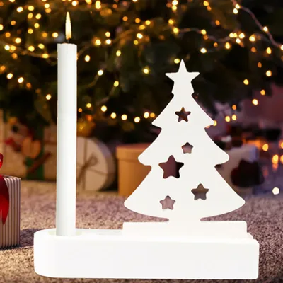 Produktbild von Silikonformen, Gießformen, Kerzenhalter, Weihnachtsbaum, Teelichthalter