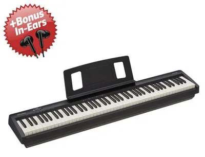 Produktbild von Roland Digital Piano FP-10 Schwarz + Bonus In-Ear Kopfhörer