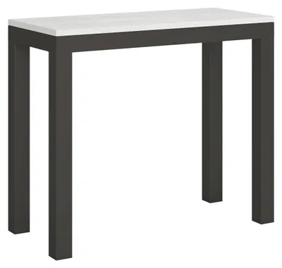 Immagine prodotto di Consolle Allungabile 90-196x40x77 cm in Nobilitato Bianco