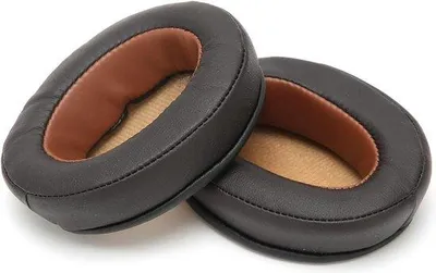 Produktbild von Ersatz Ohrpolster Traumschaum schwarz oval für Kopfhörer