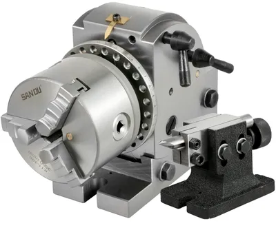 Image de Diviseur VEVOR 4" Tête de division à plateau circulaire Ø100MM horizontal vertical Fraiseuse BS-0