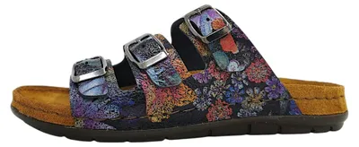Image de Chaussons d'intérieur Rohde pour femmes, modèle pantoufle, couleur noire, pour un usage quotidien