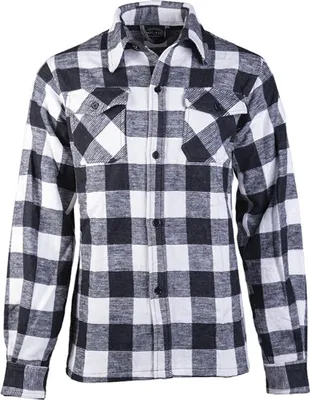 Produktbild von Holzfällerhemd Thermo schwarz-weiß, 3XL