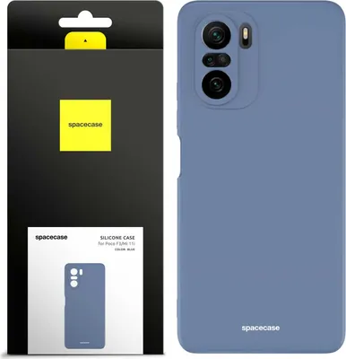 Zdjęcie produktu dla Silikonowe etui SPACECASE Silicone Case do Poco F3 / Mi 11i Niebieski