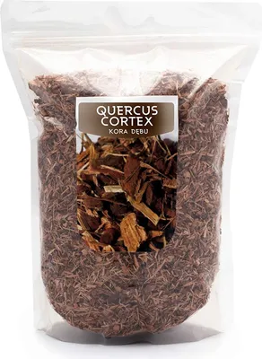 Produktbild von Eichenrinde geschnitten, Eichenrinde tee, sorgfältig verarbeitet, Quercus Cortex 1KG