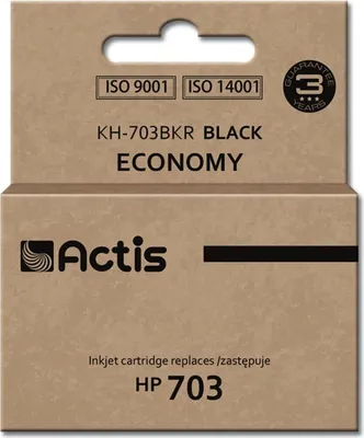 Immagine prodotto di Actis KH-703BKR ink (replacement for HP 703 CD887AE; Standard; 15 ml; black)