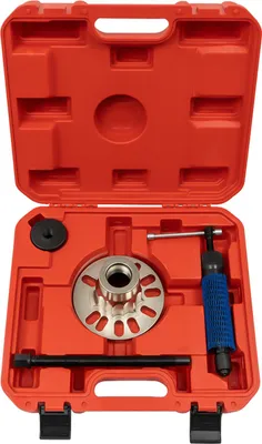 Obrázek produktu pro Sada hydraulických stahováků ložisek kol, ergonomická rukojeť, přesné seřízení, ČERVENÝ