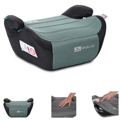 Produktbild von Lorelli Kinder Sitzerhöhung i-Size Magellan (125-150cm) Bezug waschbar, Booster grün
