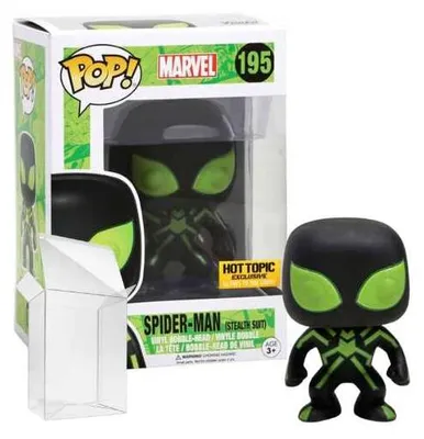 Obrázok produktu pre Funko Pop - Marvel - Spider-Man Stealth Kostým svietiaci v tme 9 cm