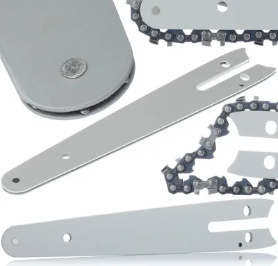 Obrázok produktu pre Rosfix Vodiaca Lišta 6” pre Akumulátorovú Mini Reťazovú Pílu – Dĺžka 18,5 cm | Rozstup Reťaze 1/4”, Šírka Drážky 1,3 mm | Oceľ