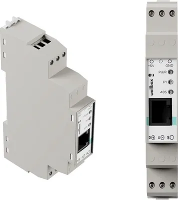 Produktbild von Wallbox P1 Anschluss an Modbus für dynamischer Lastausgleich-MTR-P1PORT