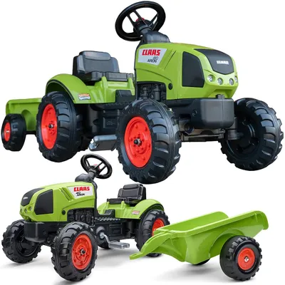Produktbild von Falk Claas 2040A, 2 Jahr(e), 4 Rad/Räder, Kunststoff, Stahl, Schwarz, Grün, Rot