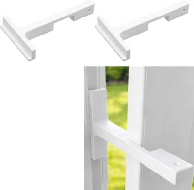 Produktbild von 2x Fensterstopper Fensterfeststeller Fensterhalter Kippfensterhalter Zuknallschutz