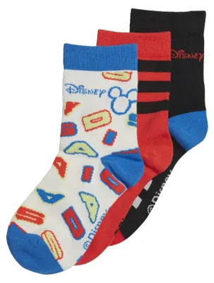 Produktbild von adidas Unisex Mickey Mouse Crew 3 Pairs Crew Socks