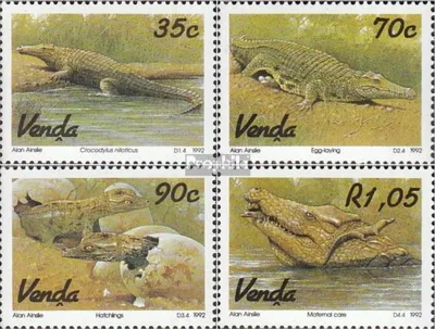 Produktbild von Briefmarken Südafrika - Venda 1992 Mi 246-249 (kompl.Ausg.) postfrisch Krokodilzucht
