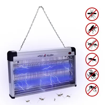 Produktbild von Peviasot Elektrischer Insektenvernichter 30W LED Insektenfalle mit UV-Licht Mückenlampe fliegenfalle Insektenkiller Moskito Killer für Innenräume Kinderzimmer Gärten