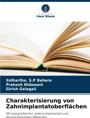 Produktbild von Charakterisierung von Zahnimplantatoberflächen