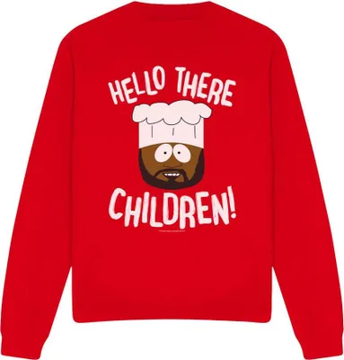 Immagine prodotto di South Park - Felpa "Hello There Children" per uomini/donne Unisex TV13267 (S) (Rosso)