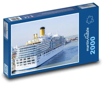 Obrázek produktu pro Puzzle 2000 Výletní loď na moři - martinpuzzle