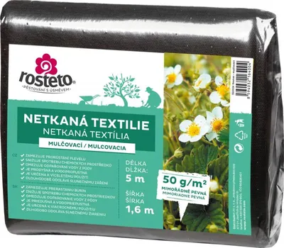 Immagine prodotto di Neotex / tessuto non tessuto Rosteto - nero 50g larghezza 5 x 1,6 m