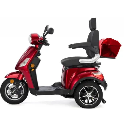 Produktbild von Vita Care 1000 Li Seniorenmobil 1000 W Elektro-3-Rad mit 25 km/h,Akku bis zu 90 km Reichweite, Rot